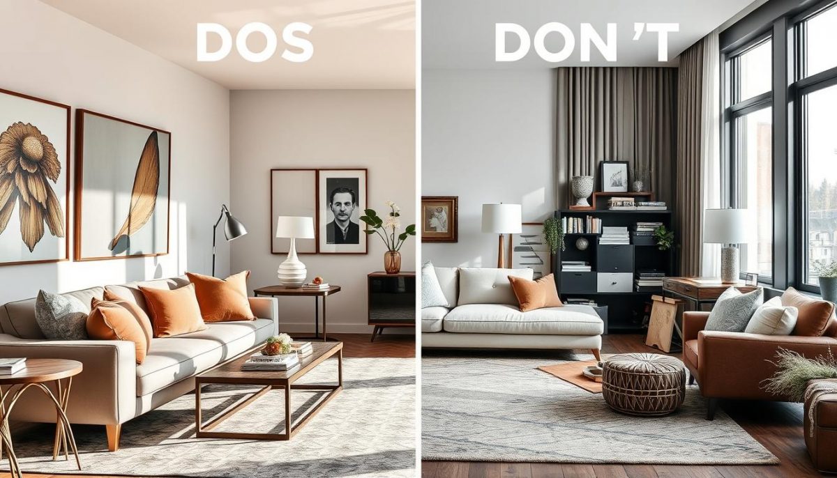 stylish living room dos and don'ts